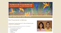 Desktop Screenshot of frauenarztbottrop.de